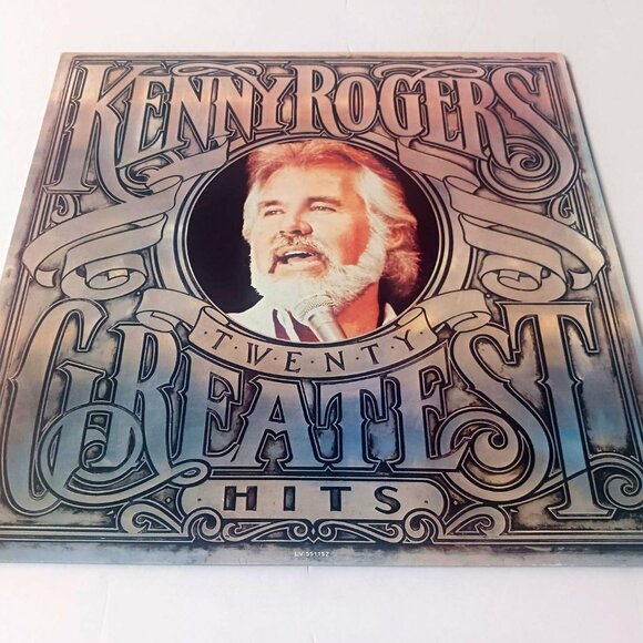 Kenny Rogers Twenty Greatest Hits vinyl record, 1983 original record - Picture 7 of 11